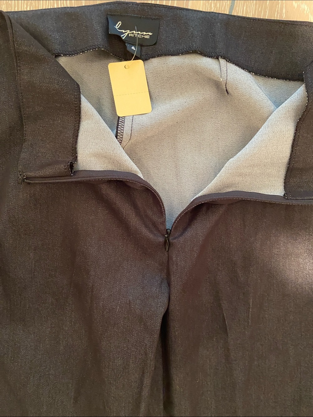 Lynn Ritchie Black Slacks Size 4 A1 - Picture 5 of 7